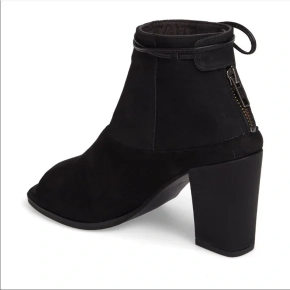 Seychelles Triple Threat ankle boots open toe 7.5 - Picture 2 of 5